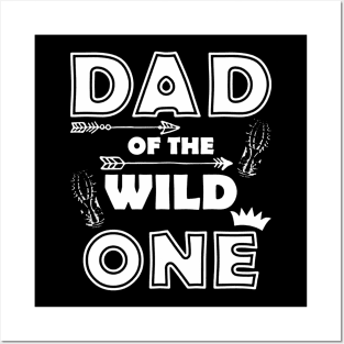 Dad Of Wild One Posters and Art